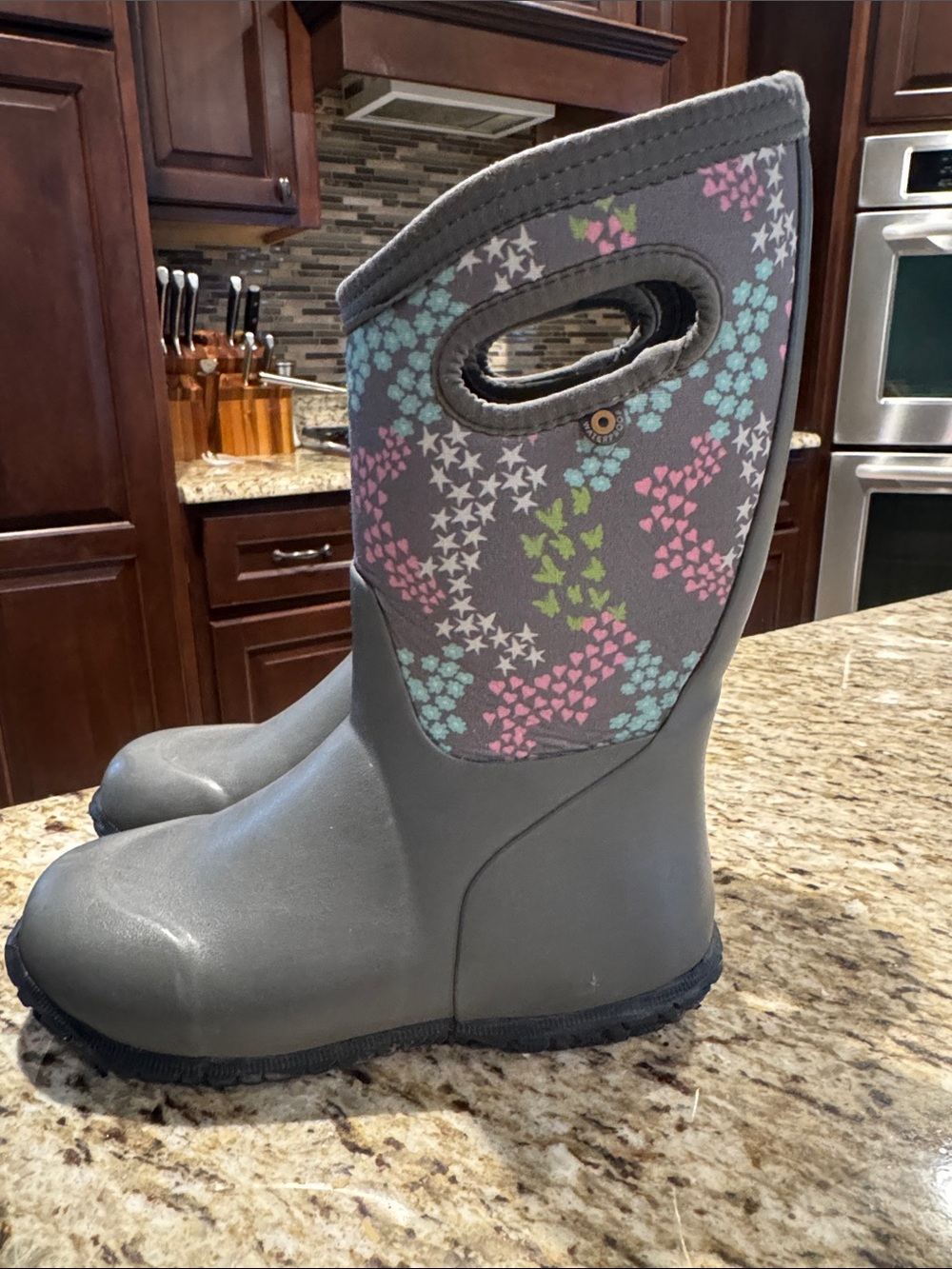 Bogs Kids Gray boots